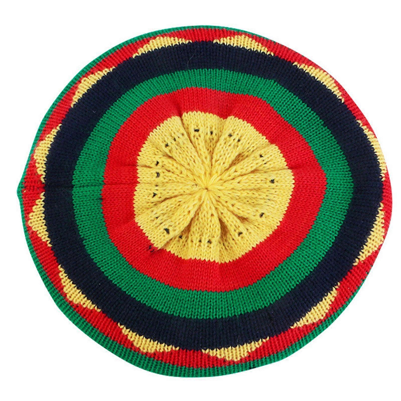 Winter Knitted Beret Hat Keep Warm Hat Cold Weather Windproof Hat For Autumn