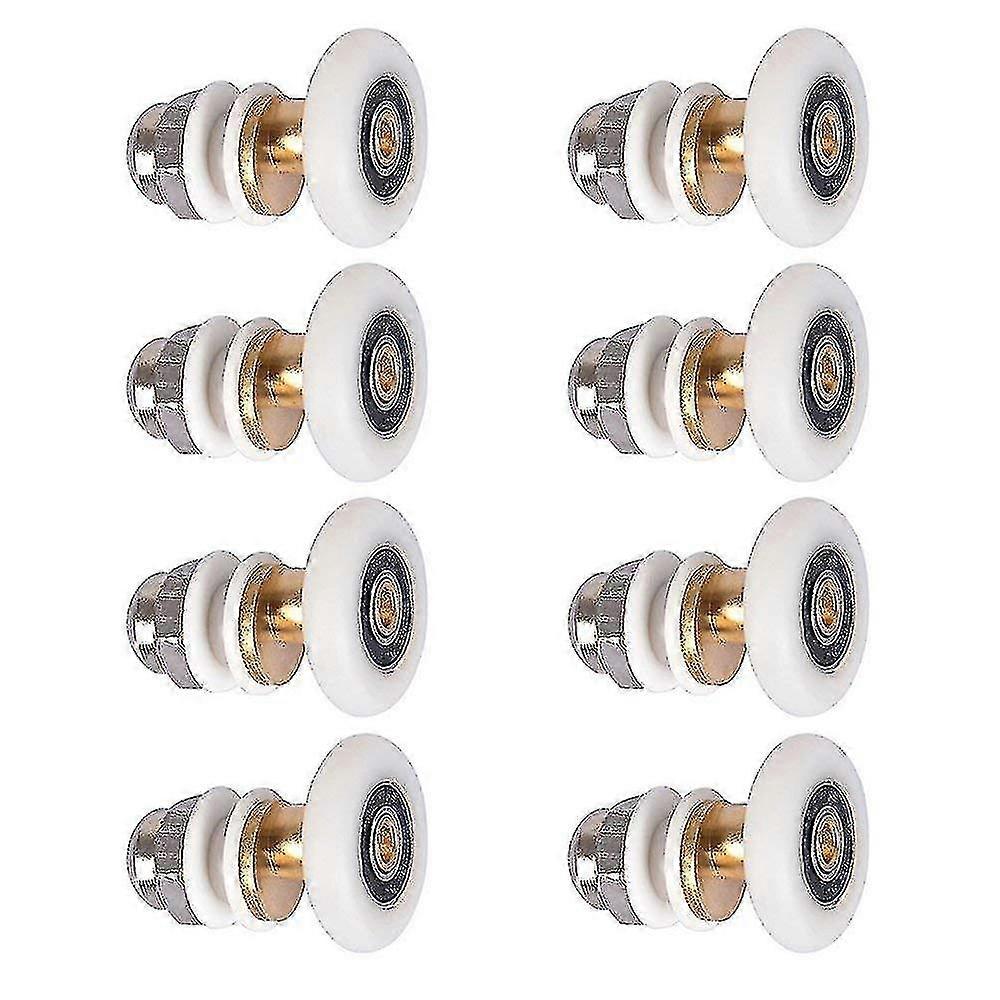Set Of 8 Casters For Bathroom Shower Sliding Door