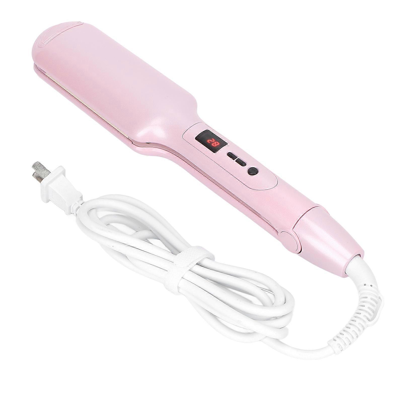 fer à friser intelligent à température constante 30s chauffage ptc rotation à 360 degrés double tube ondulateur de cheveux pour voyager