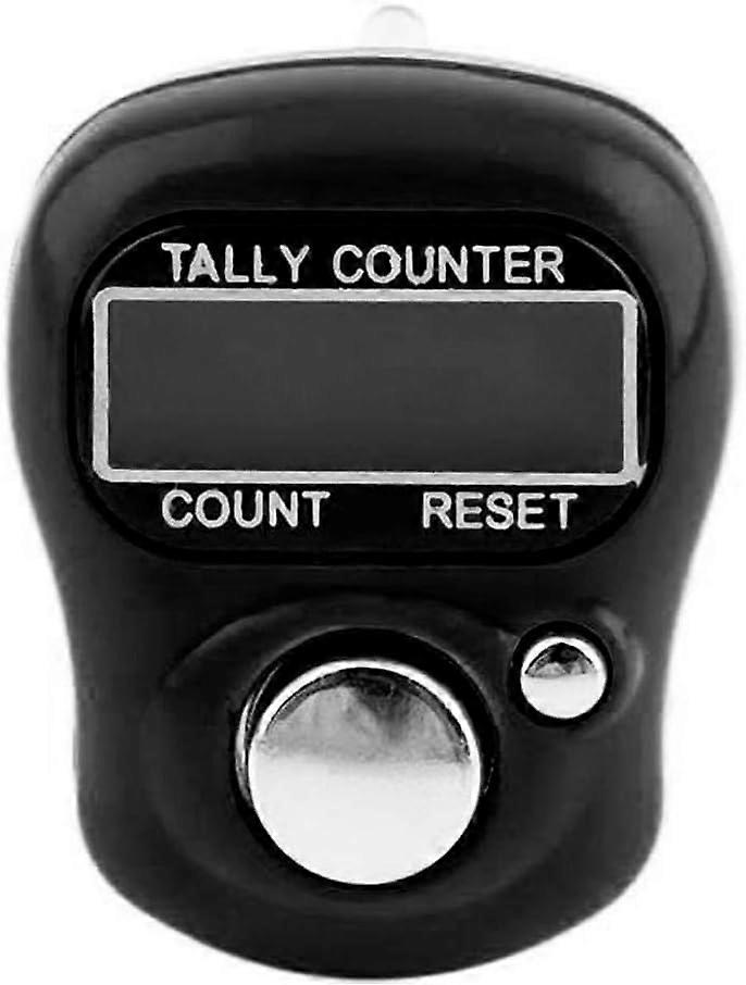 Digital Finger  Stitch Marker and Row  LCD Electronic Finger Ring Clicker Timer