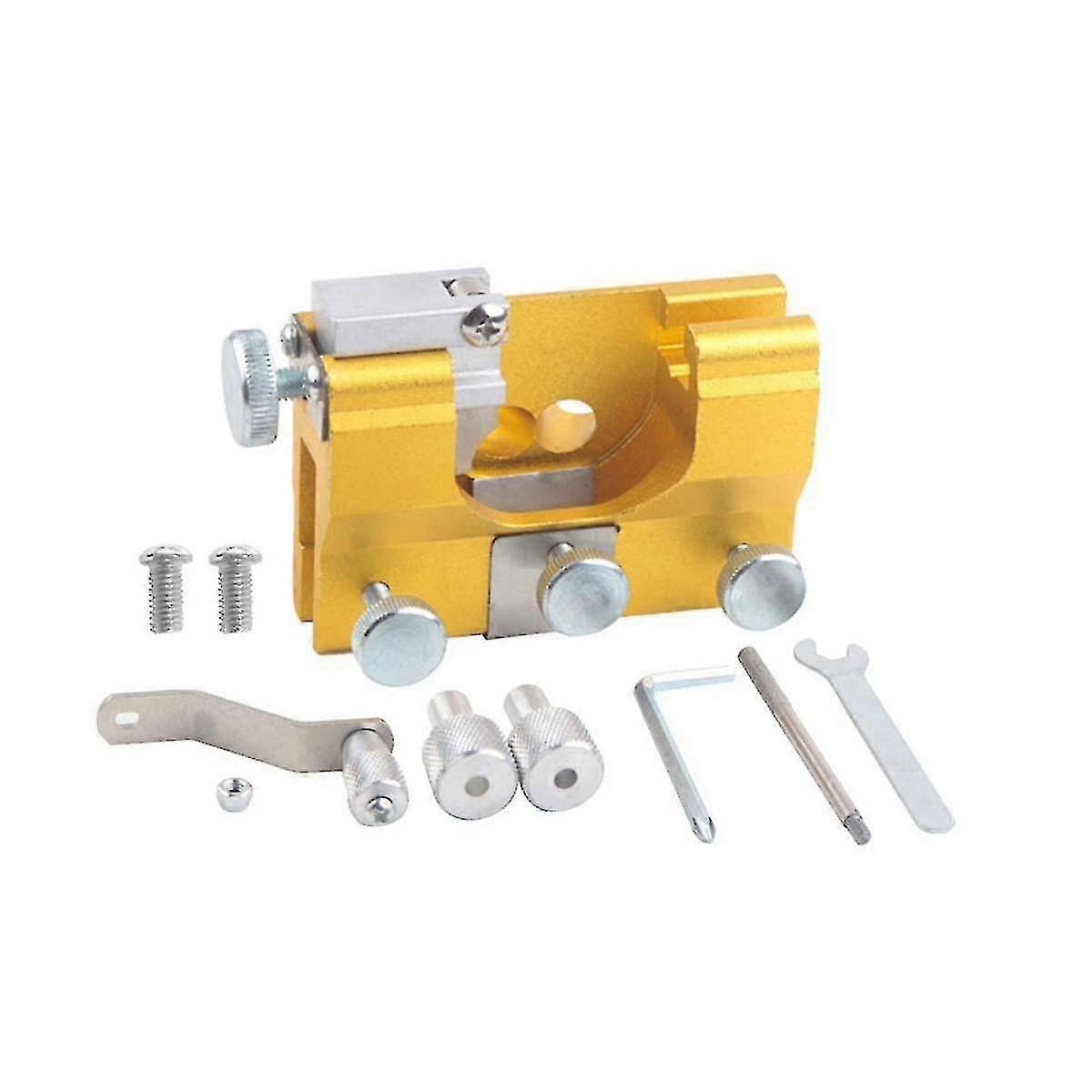 Portable Hand Chain Sharpener Chain Clamp Jig Manual Chain Sharpener Kit