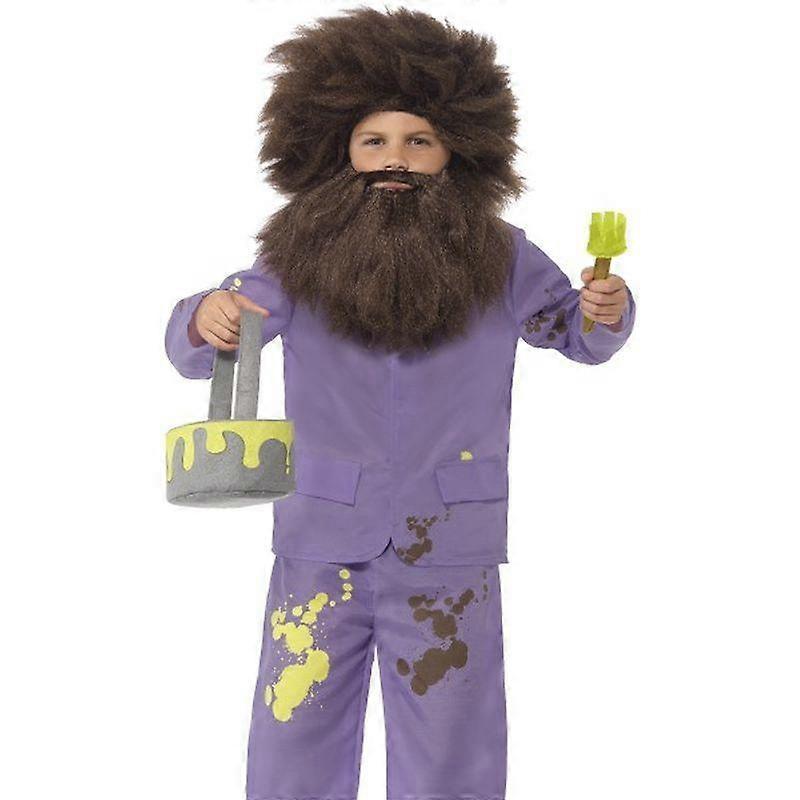 Roald Dahl Mr Twit Costume Kids Purple