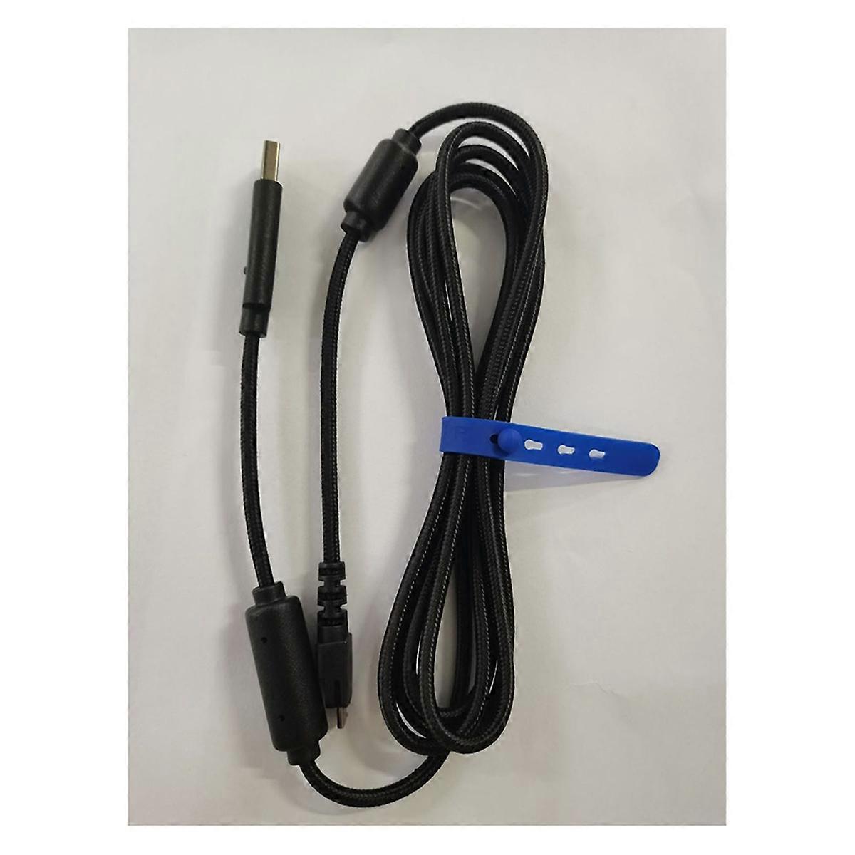 2m Nylon Braided USB Cable for RAIJU Gaming Controller, High-Speed USB Replacement Wire