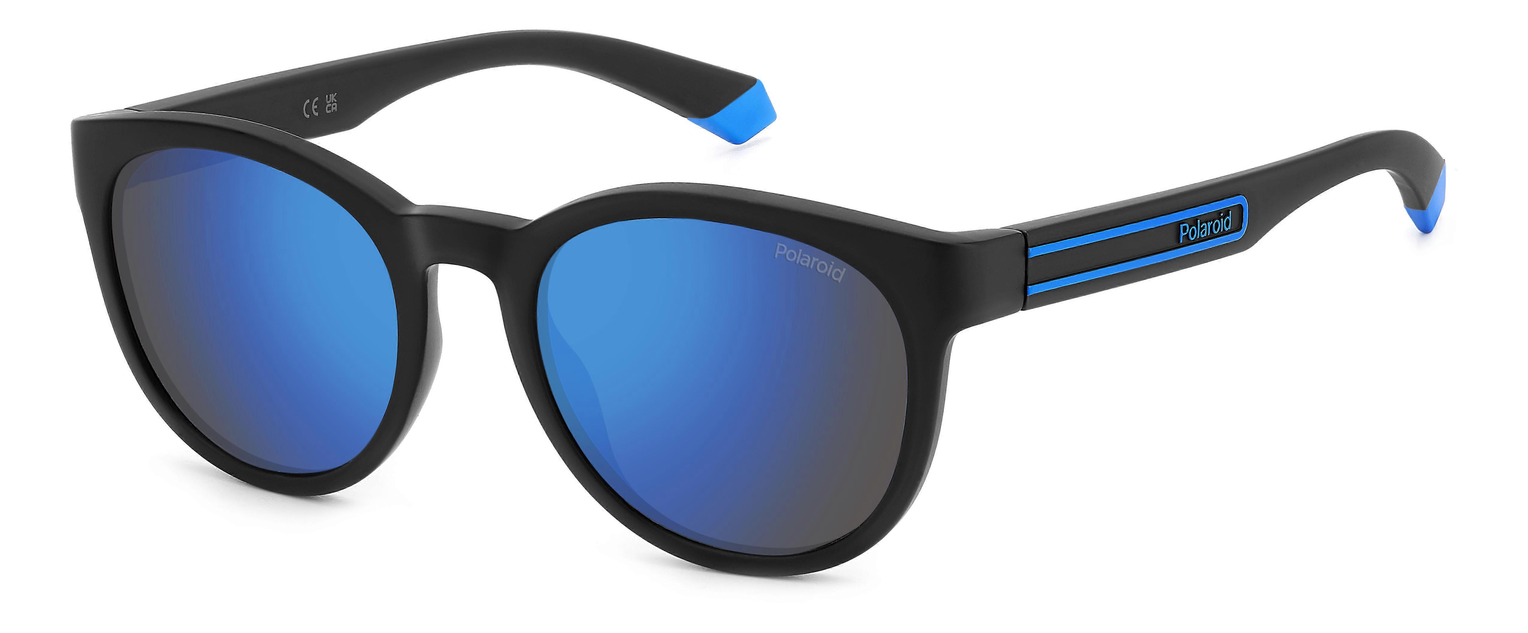 Sunglasses POLAROID PLD 2150/S OY4 BLACK AZURE 52/20/140 UNISEX