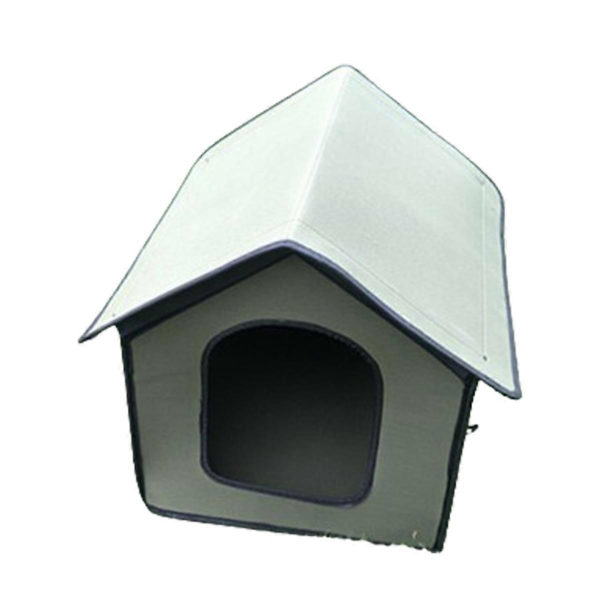 Elevated Breathable Insulated Cat House