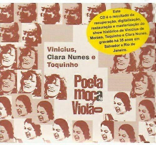 Vinicius De Moraes Clara Nune Poeta Moca E Violao CD