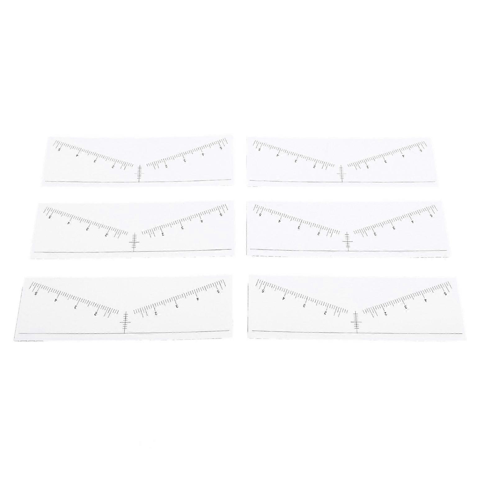 Eyebrow Mapping Ruler Stickers - Precision Stencils for Perfectly Shaped Brows