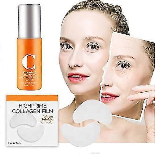 فيلم قابل للذوبان في الكولاجين عالي الجودة من كوريا ، مضاد للشيخوخة ينعم الخطوط الدقيقة والتجاعيد ، فيلم الكولاجين Highprime ومجموعة الضباب