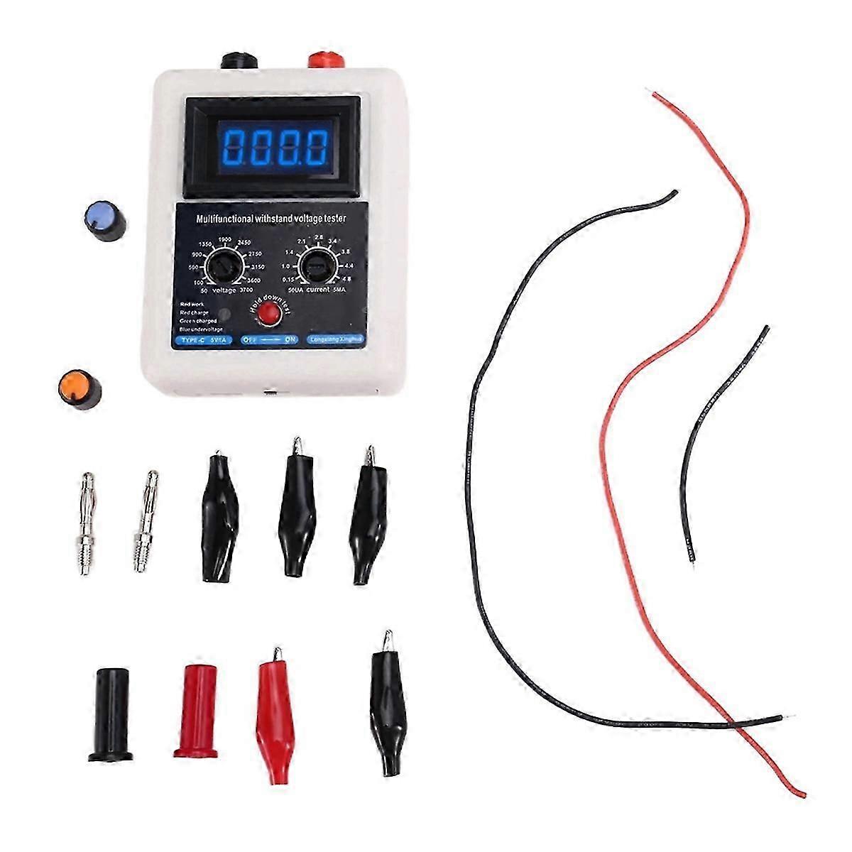 Transistor Voltage Tester 0V-3500V Diode MOS Triode MOV LED Voltage Capability Transistor Withstand Voltage Tester