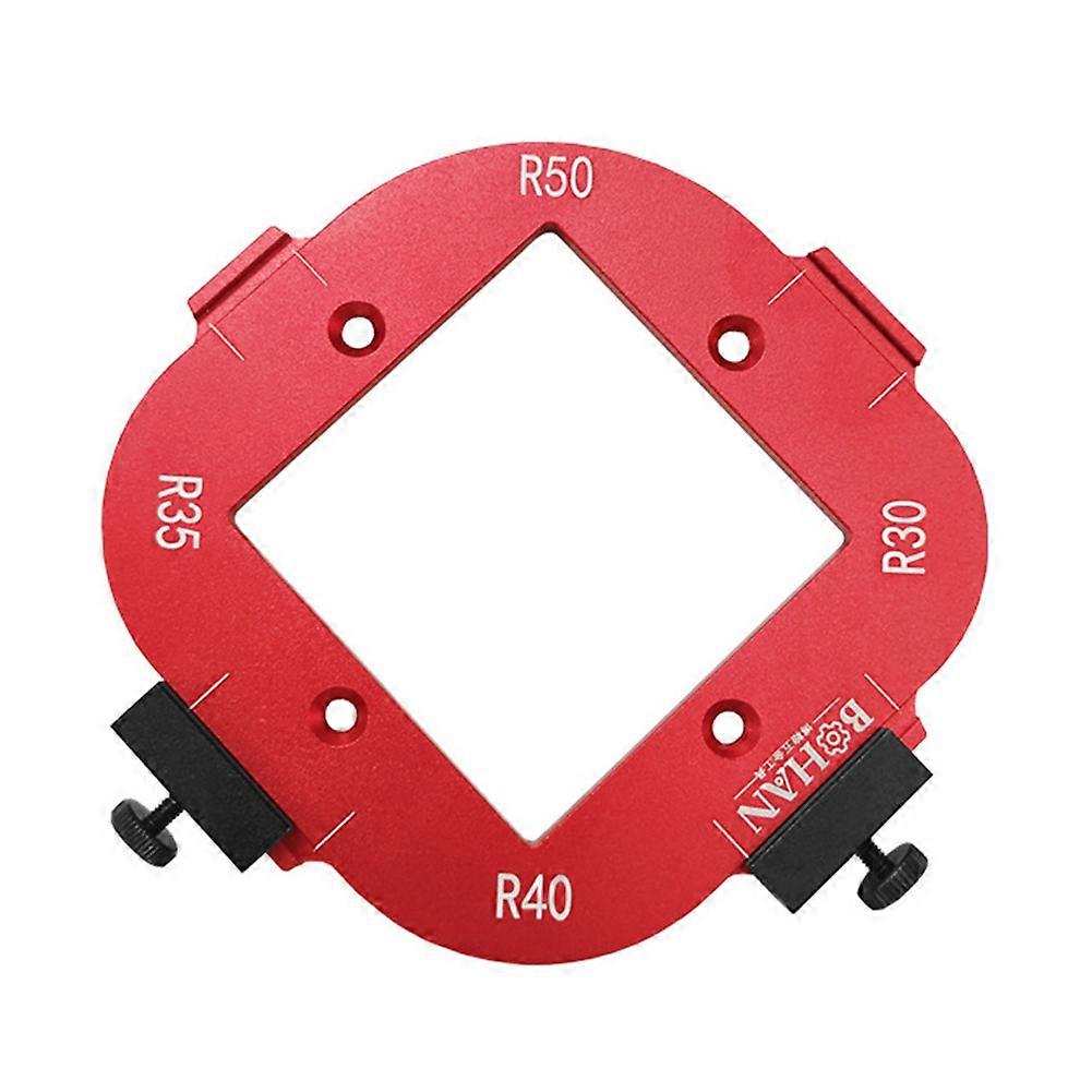 4 In 1 Arc Angle Positioning Template, Corner Radius Jig Router Template Tool