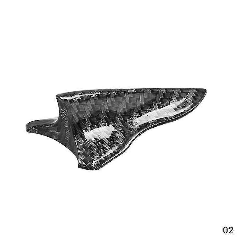 Universal Rear Roof Shark Fins Spoiler Wing Kit Car Roof Spoiler Bumper Spoiler Shark Fin Diffuser Vortex Generator