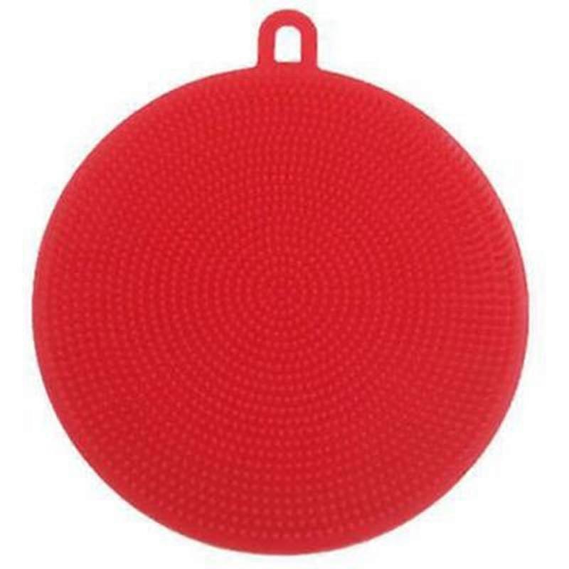 Multifunctional Silicone Brush Kitchen Dishwashing Sourcing Pad Decontamination Pot and Bowl Cleaning Brush Anti Hot Table Mat