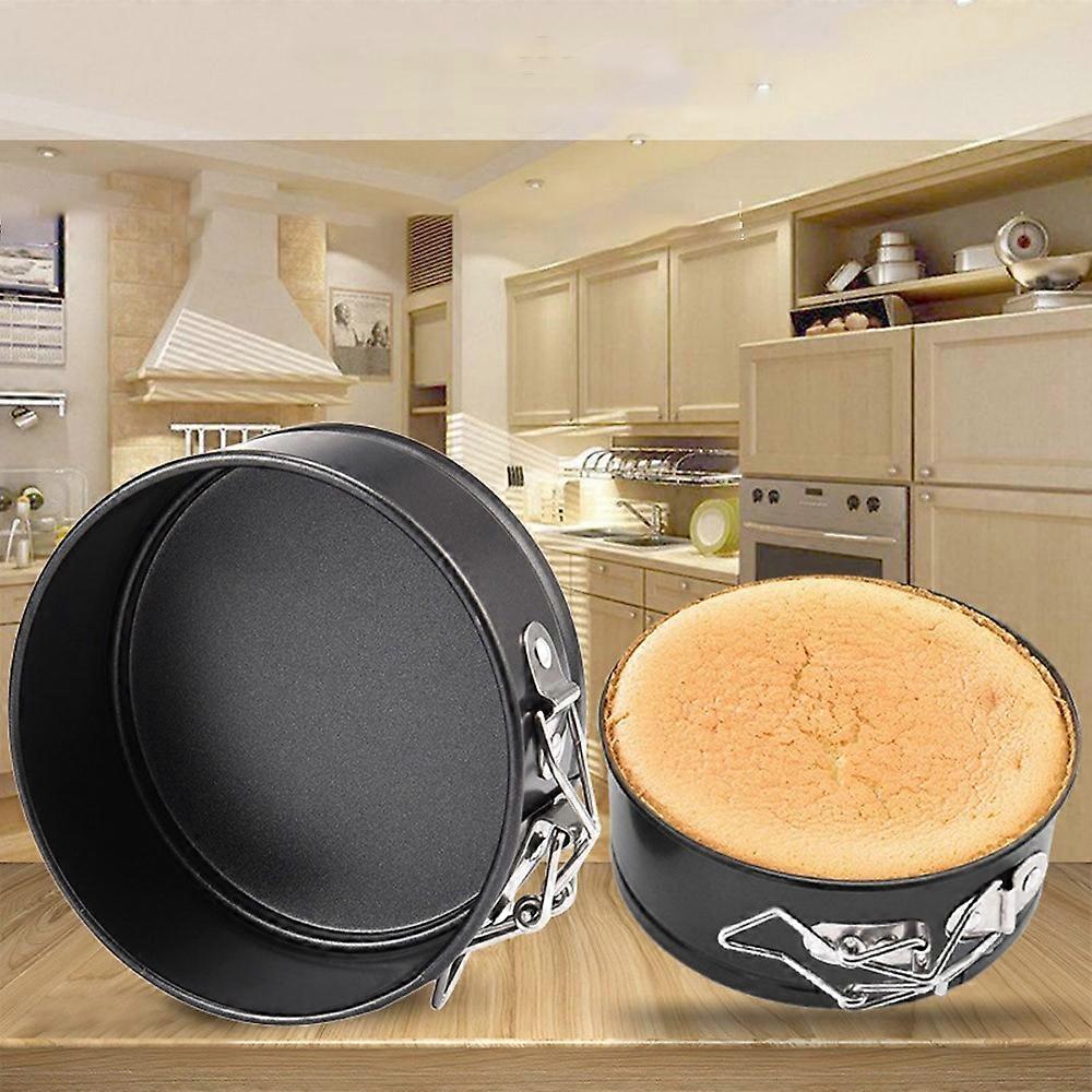 Mini Round Cake Tin Non Stick Spring Form Loose Base Baking Pan Tray