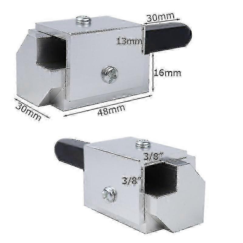 Woodworking Tool for Recessing Hinge Door Locks with Right Angle Chisel