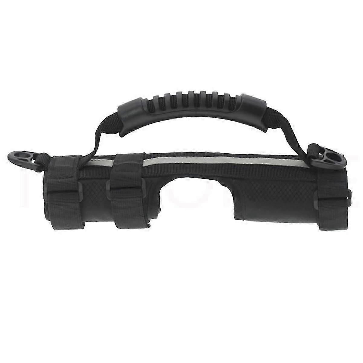 Folding Bike Frame Handle Carrier, Portable Carry Handle with Shoulder Strap Compatible with Scooter