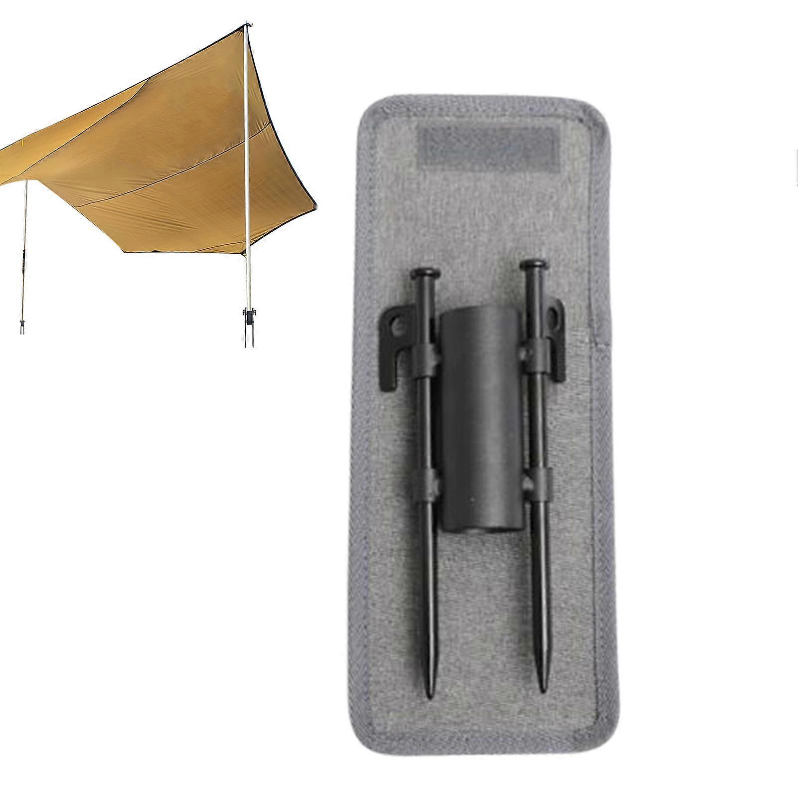 Camping Tent Fishing Rod Holder Camping Tent Fishing Rod Holder Adjustable Outdoor Camping Canopy Iron Rod Pole Fixed Pipe Fixator for Camping