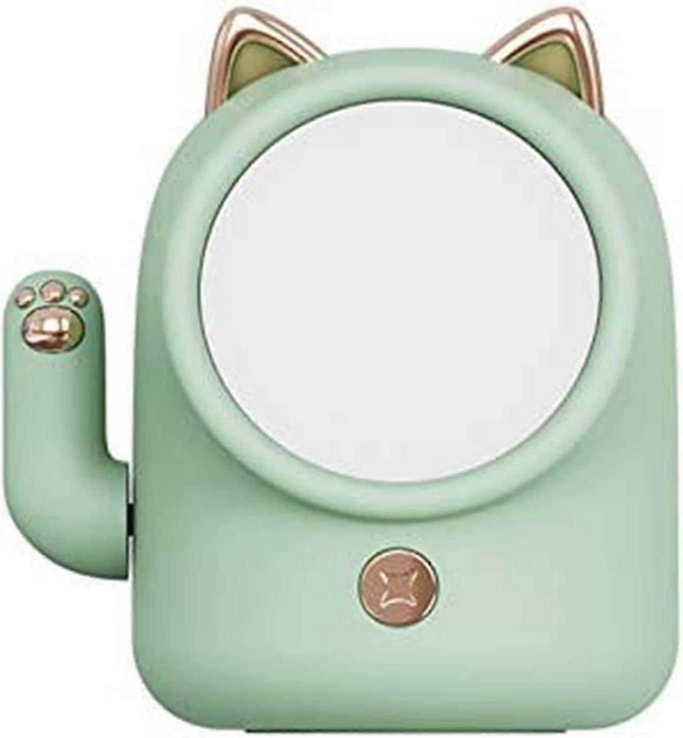 Lucky Cat Night Light, Usb Rechargeable Bedside Lucky Cat Light Touch Control Sleep Light