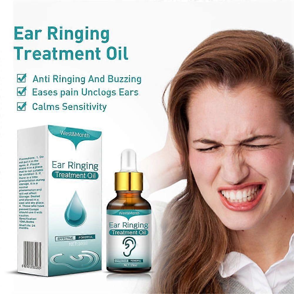 Ear Ringing Remedy Drops, for Temporary Multi-Symptom Relief from Noise in The Ears, Ringing Ears, Buzzing Ears, Roaring Ears, Humming Ears