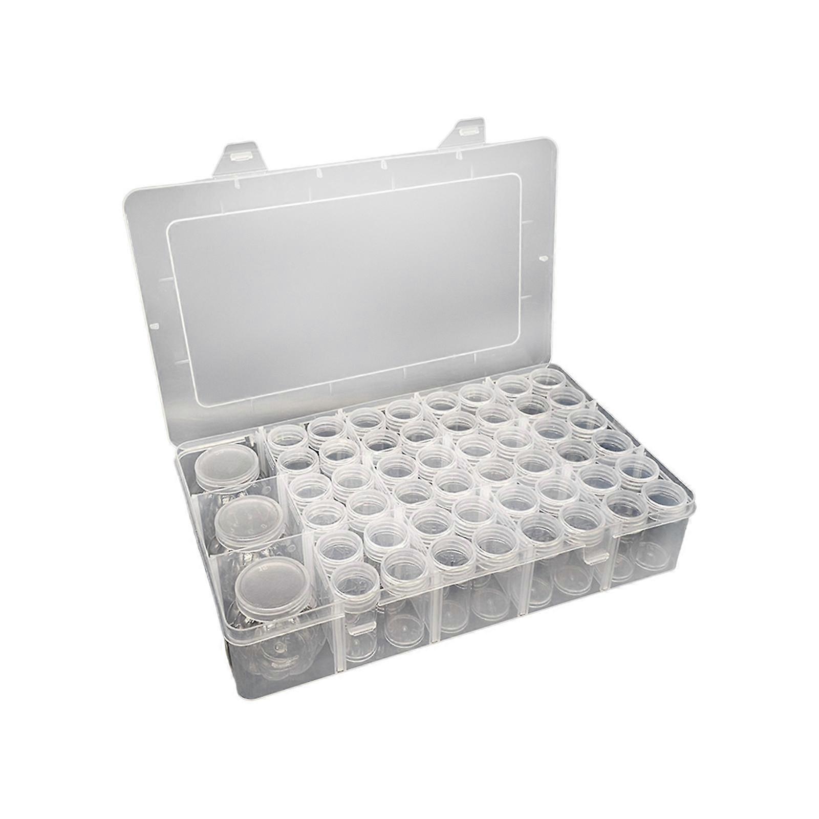 Bead Organizer Transparent Multipurpose Diamond Craft Storage Box Bead Storage