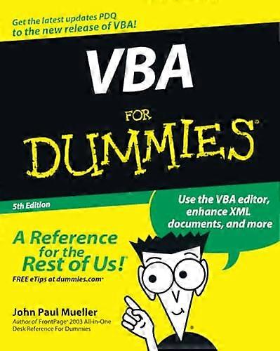 VBA For Dummies