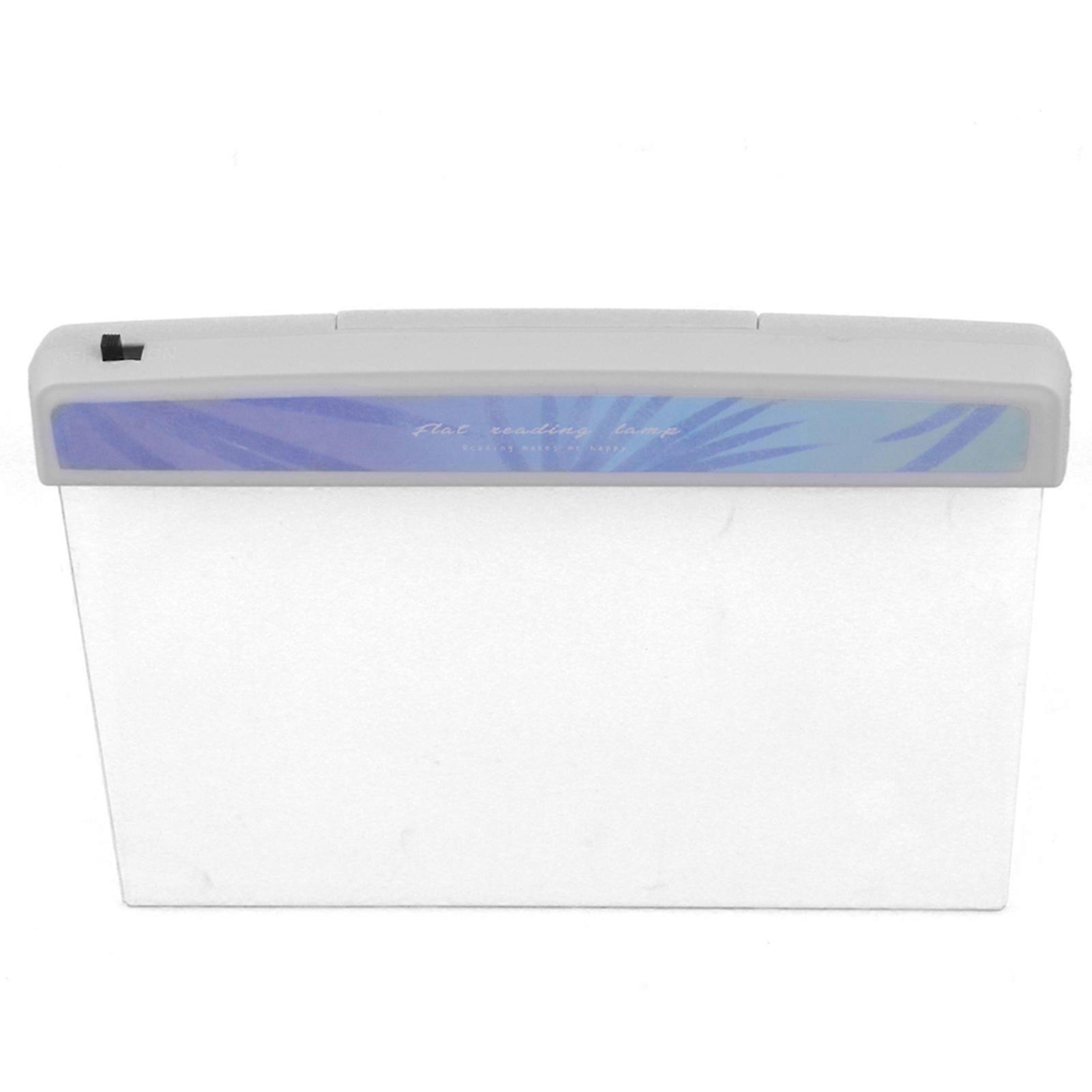 A Further LED Panel Book Light Featuring Leaf Pattern for Student Reading Needs