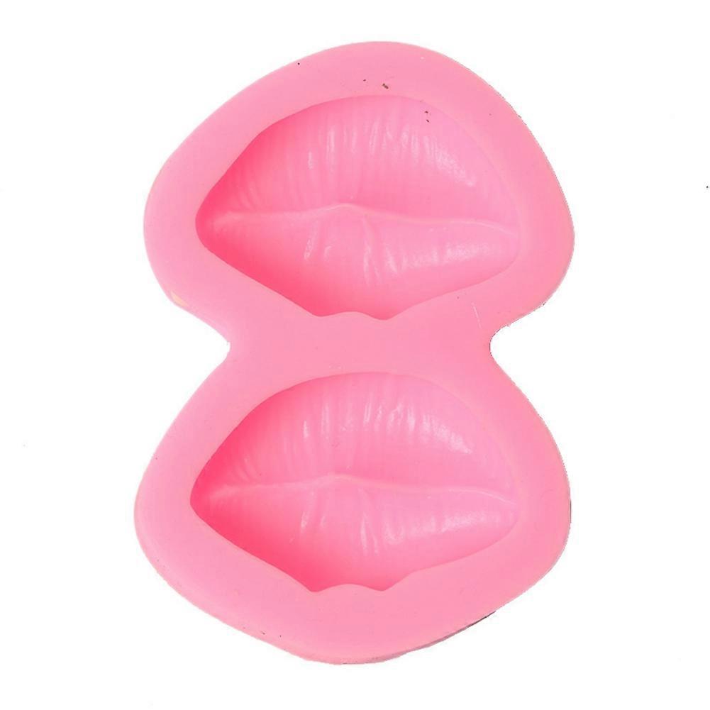 Silicone Cake Mold for Desserts and Chocolates - Sexy Lips Pattern Baking Tool, Flexible 3D Design, Perfect for DIY Projects