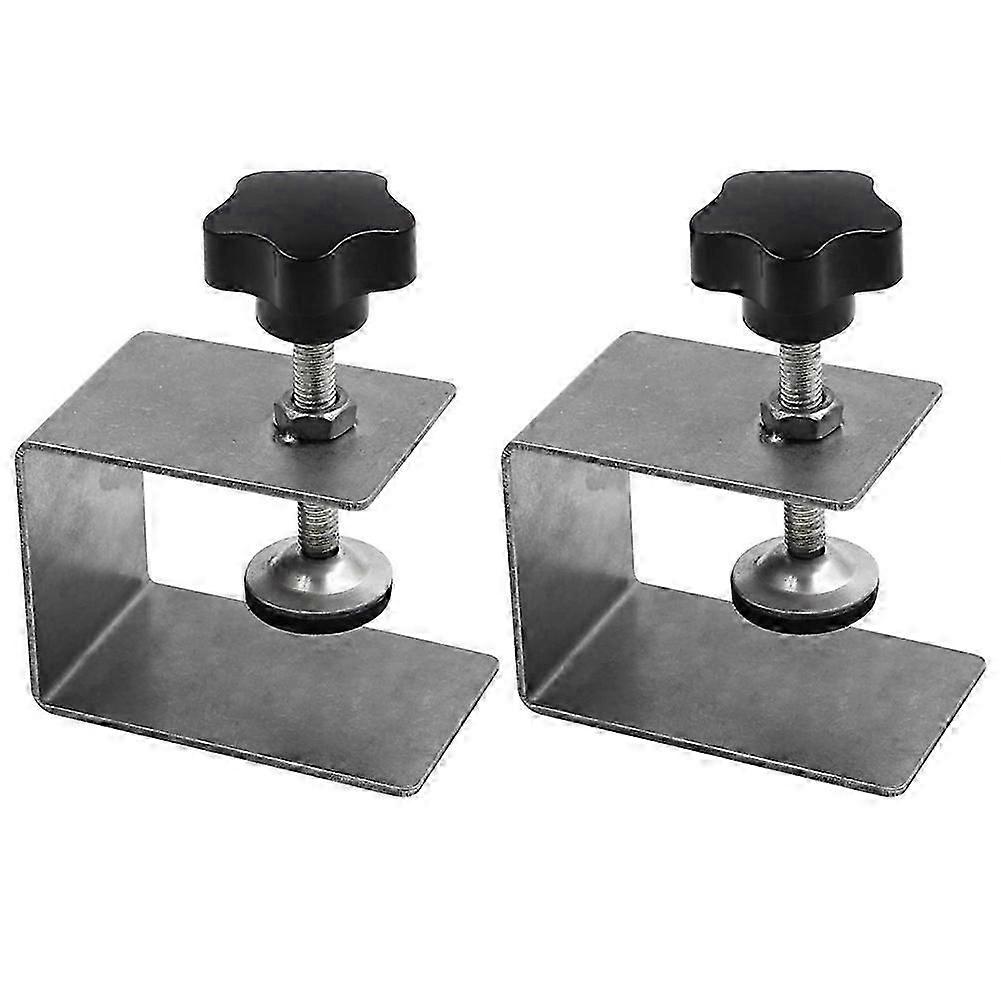 2Pcs Home Improvement Smooth Woodworking Drawer Front Installation Clamp Hardware Jig Accessories S