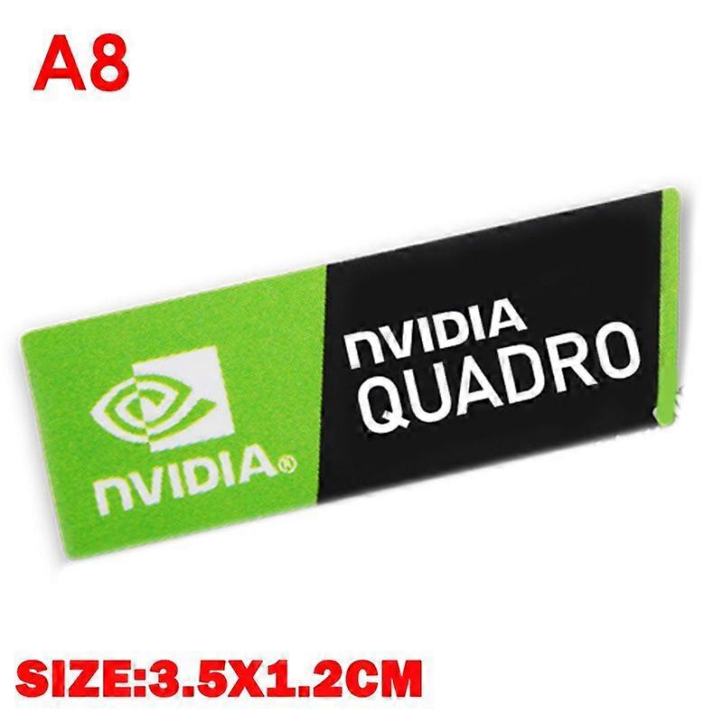 2025 Graphics Card Sticker RTX 2080Ti 2070 2060 TITAN VR GTX 1650 1660Ti Label