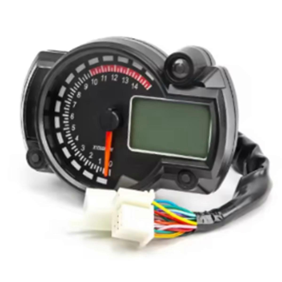Otorcycle Modification Accessories Motorcycle Universal Instrument Waterproof LCD Digital Odometer
