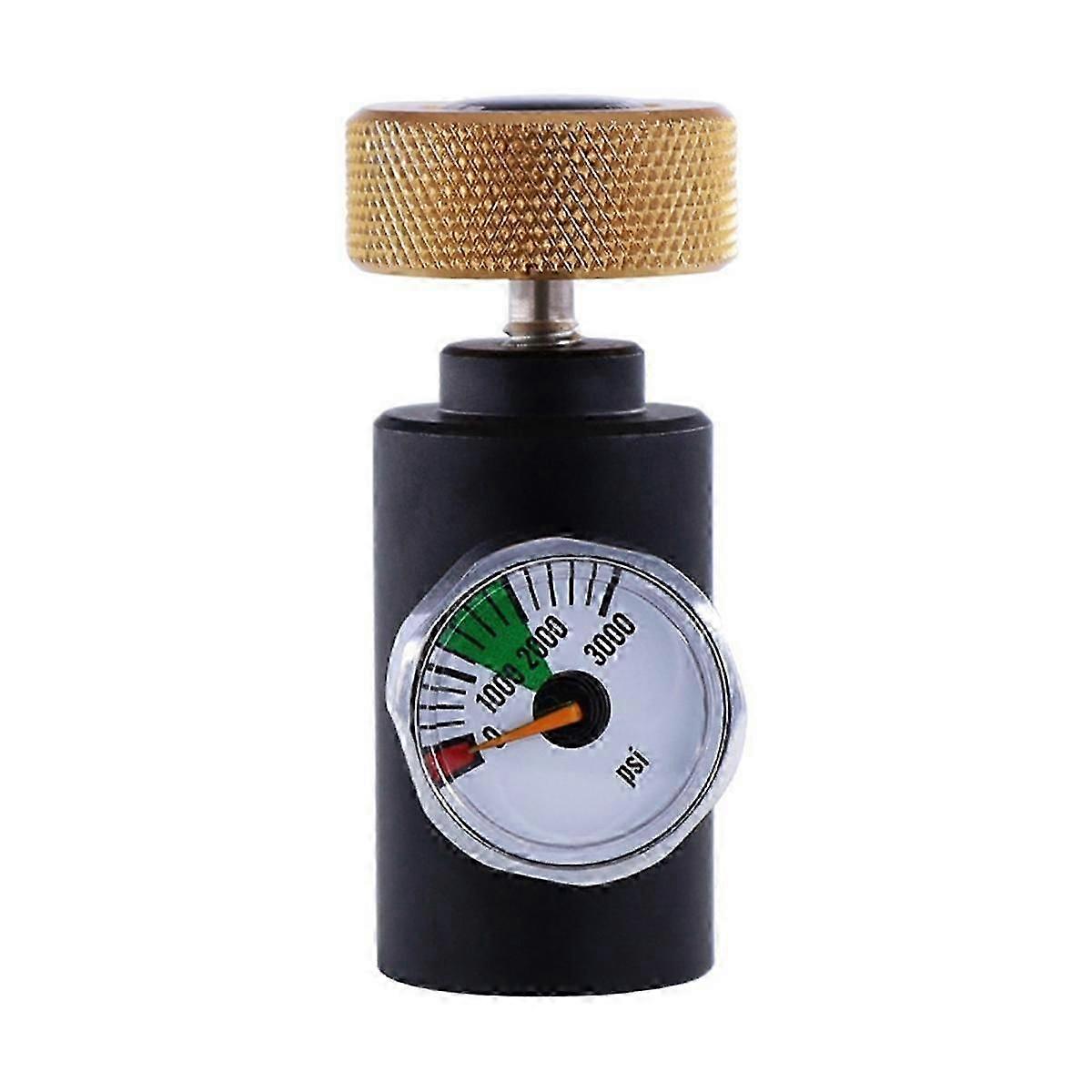 Inflation Adapter for CO2 CO2 Cylinder with TR21-4 Male Thread Maker Valve Refill Accessories with Table