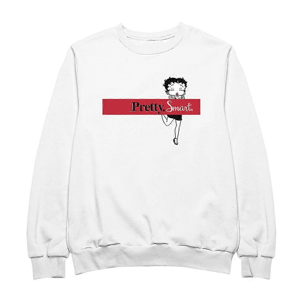 Betty Boop Pretty. Smart. Men's Sweatshirt