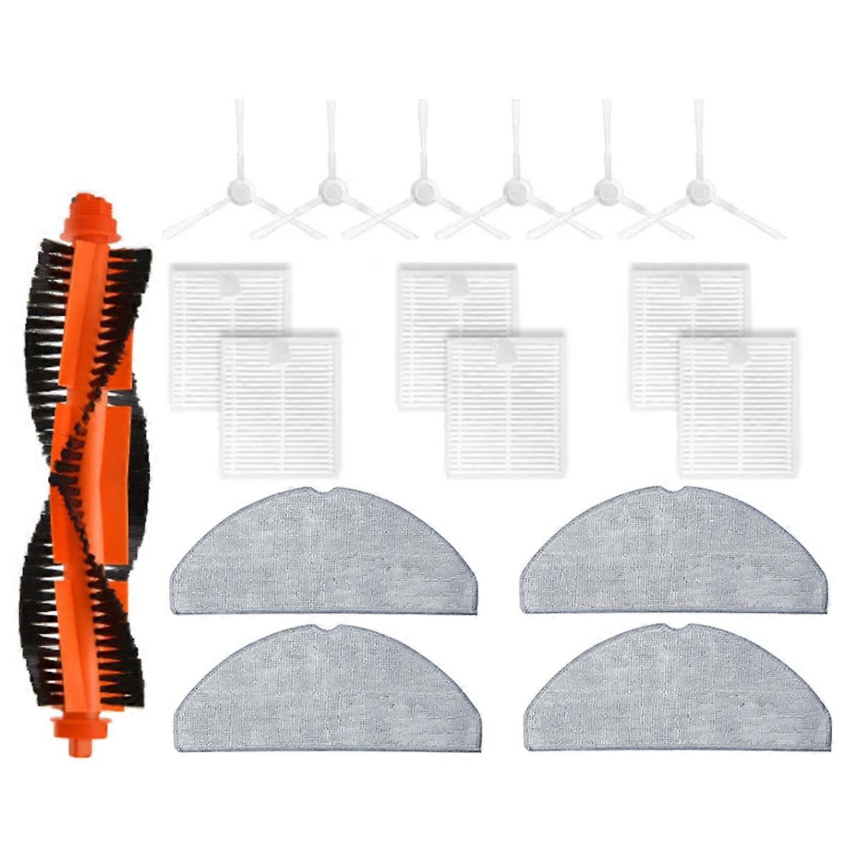 For Xiaomi Robot E10 E12 B112 Vacuum Main Side Brush Filter Mop Cloth
