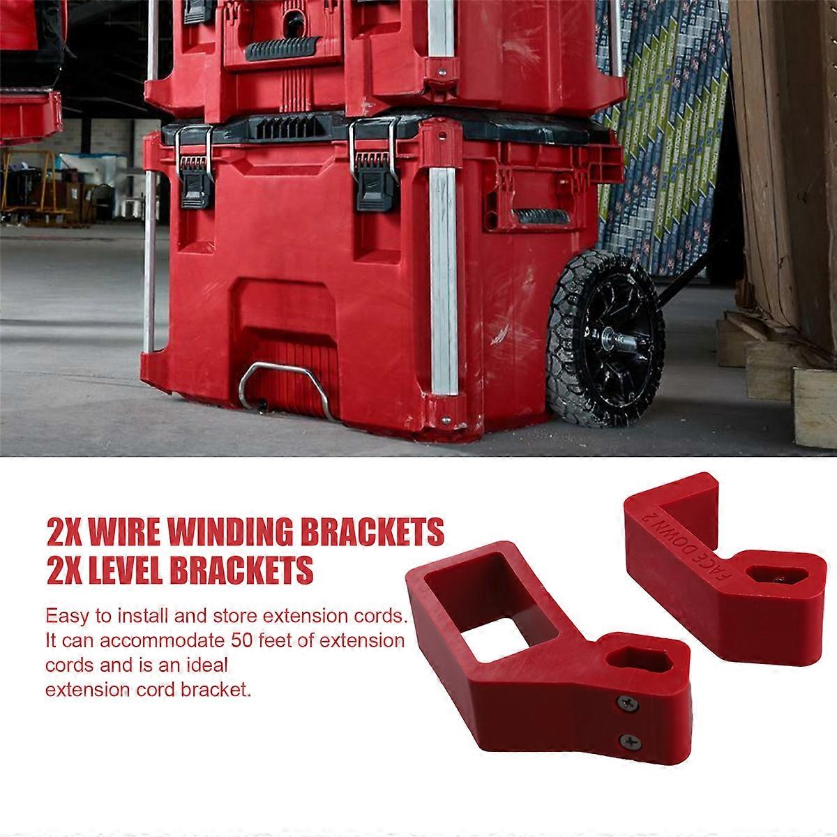 Extension Cord Holder Organizer for Tool, Red