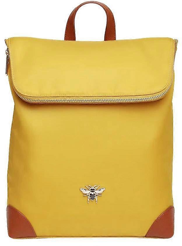 Alice Wheeler London Marlow Lightweight Backpack - Ochre Yellow