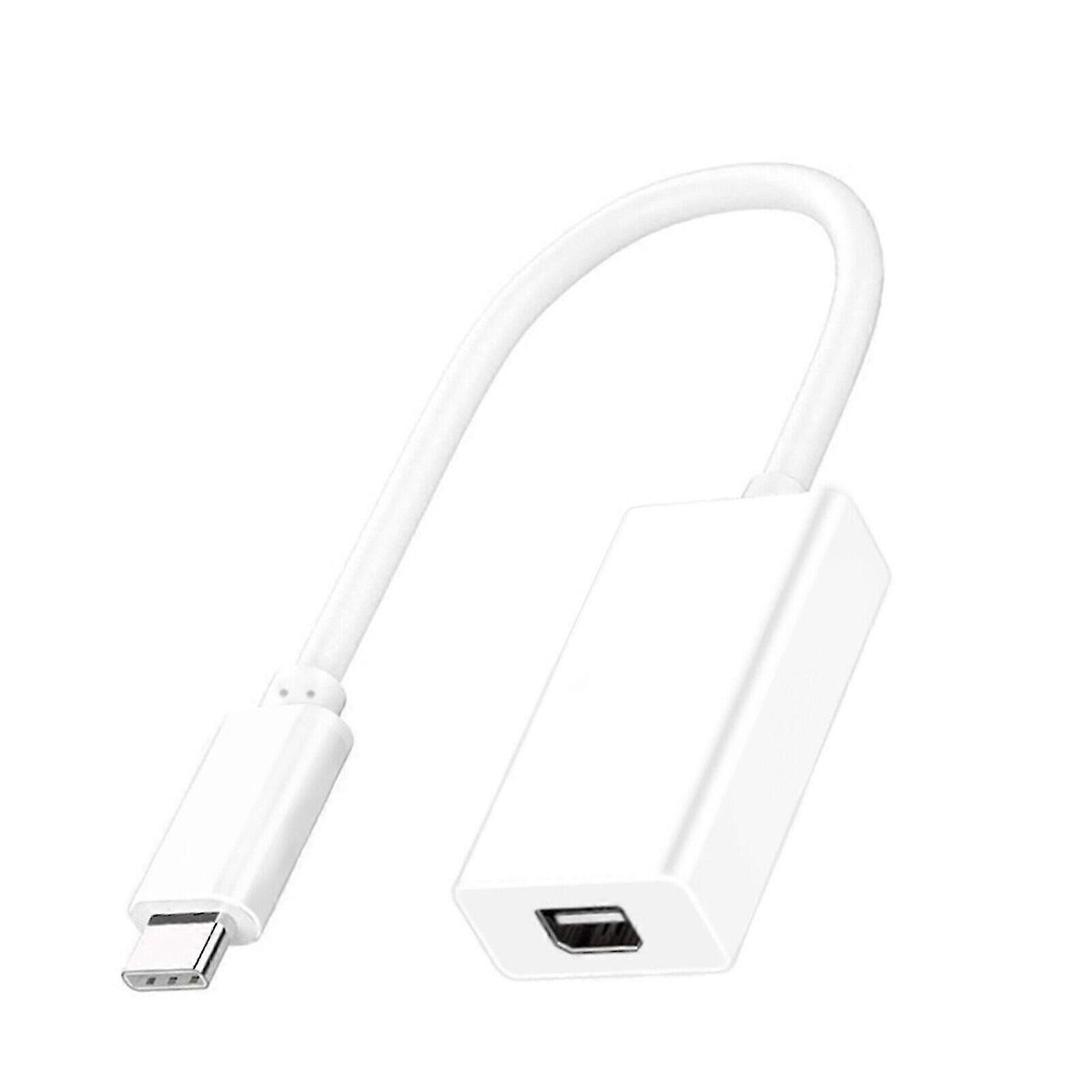 MacBook Air Pro Thunderbolt 3 USB-C - Mini DisplayPort Dönüştürücü Adaptörü 4K OYNAT