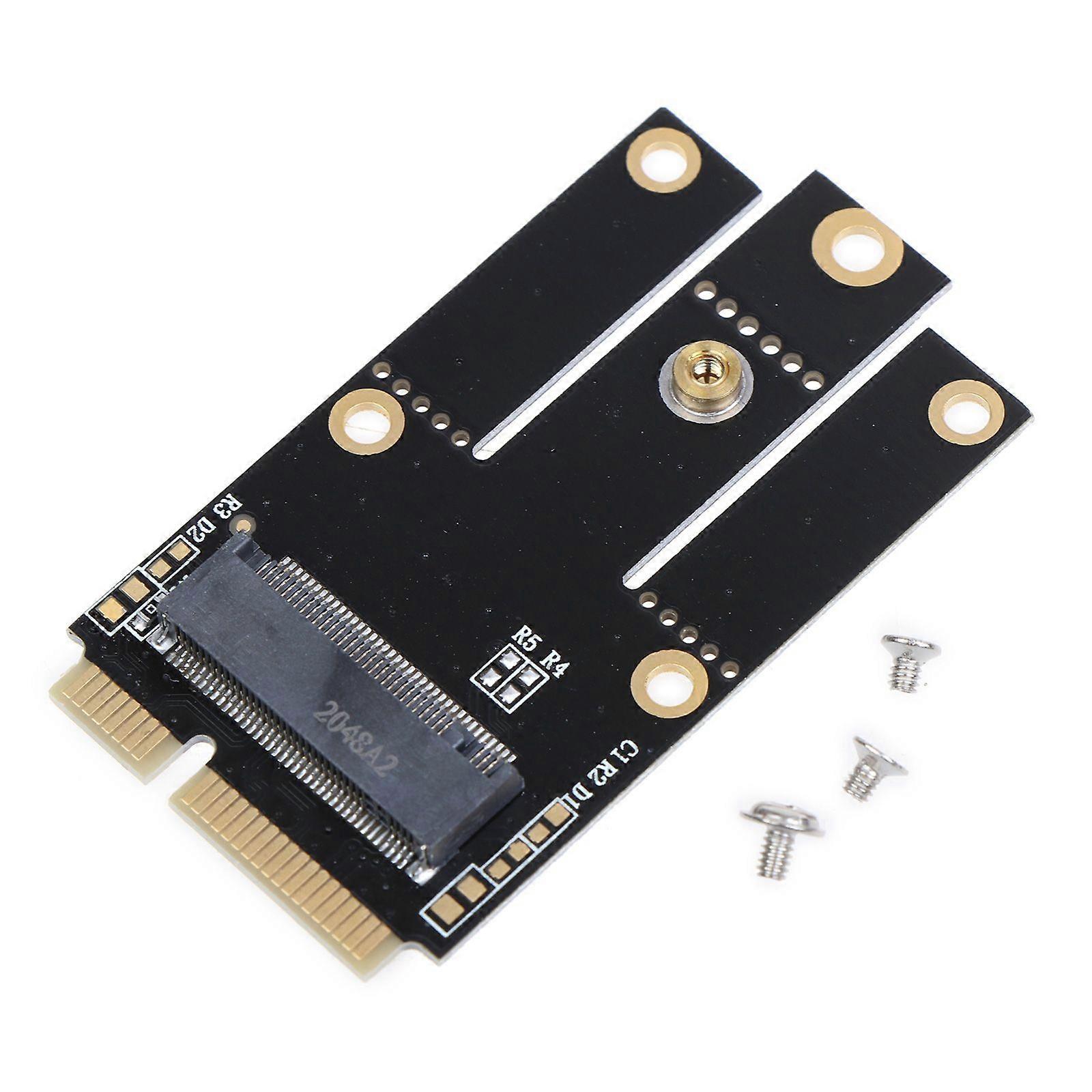 for M.2 NGFF Wifi Adapter M2 Ngff for Key A+E to Mini  Mini Pcie Wireless Networ