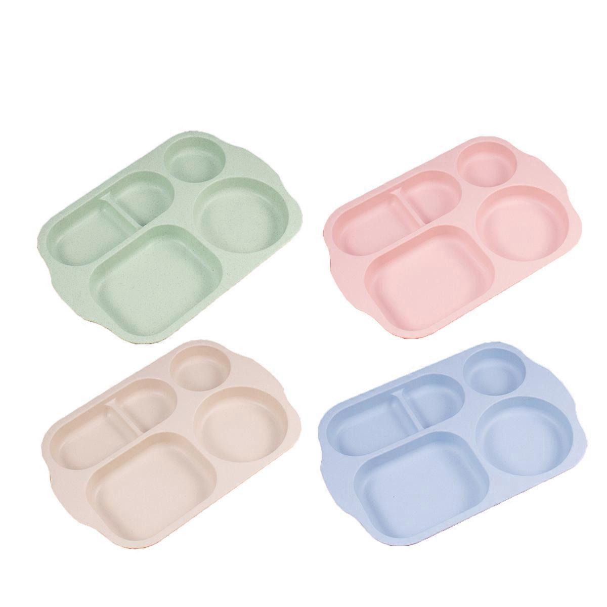 Unbreakable Plates, Reusable, Microwave Safe