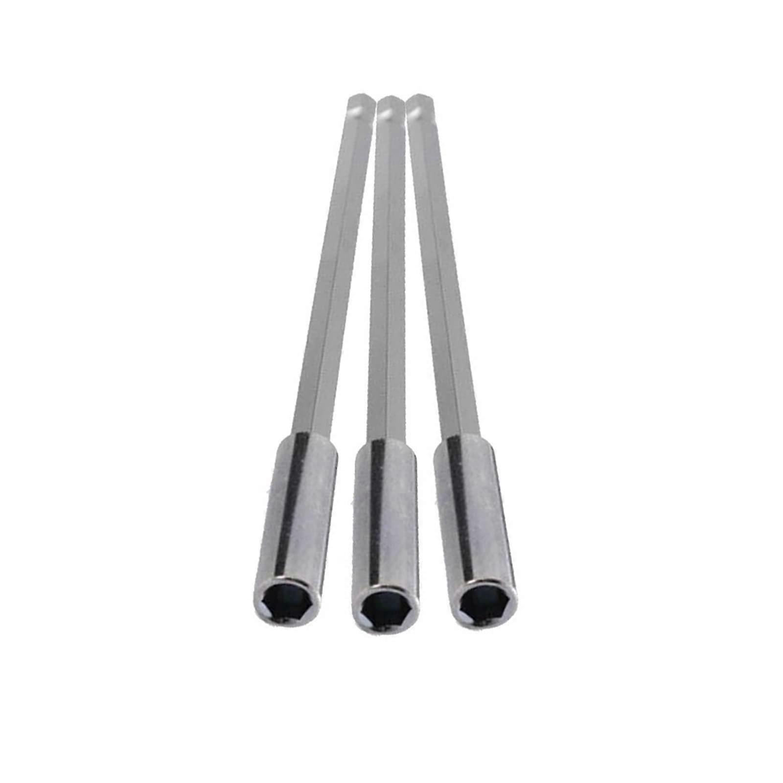 Magnetic Extension Hex Bit Holder 6-Piece Set, 150mm, Extra-Strong Shank, For Pneumatic Drills And Electric Screwdrivers