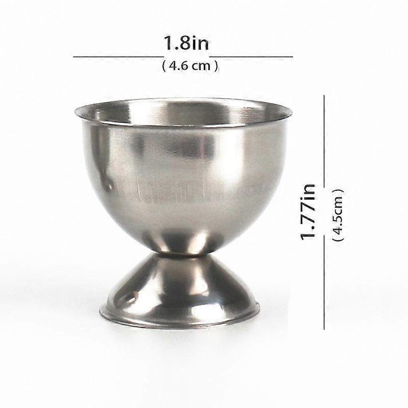 Stainless Steel Breakfast Boiled Eggs Tray Cup