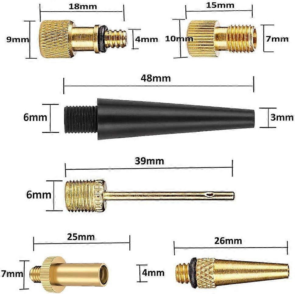 Adattatore per valvola per bicicletta, kit valvola per bicicletta premium, tutti gli adattatori per valvola per auto SV AV DV Dunlop | Leroy Merlin