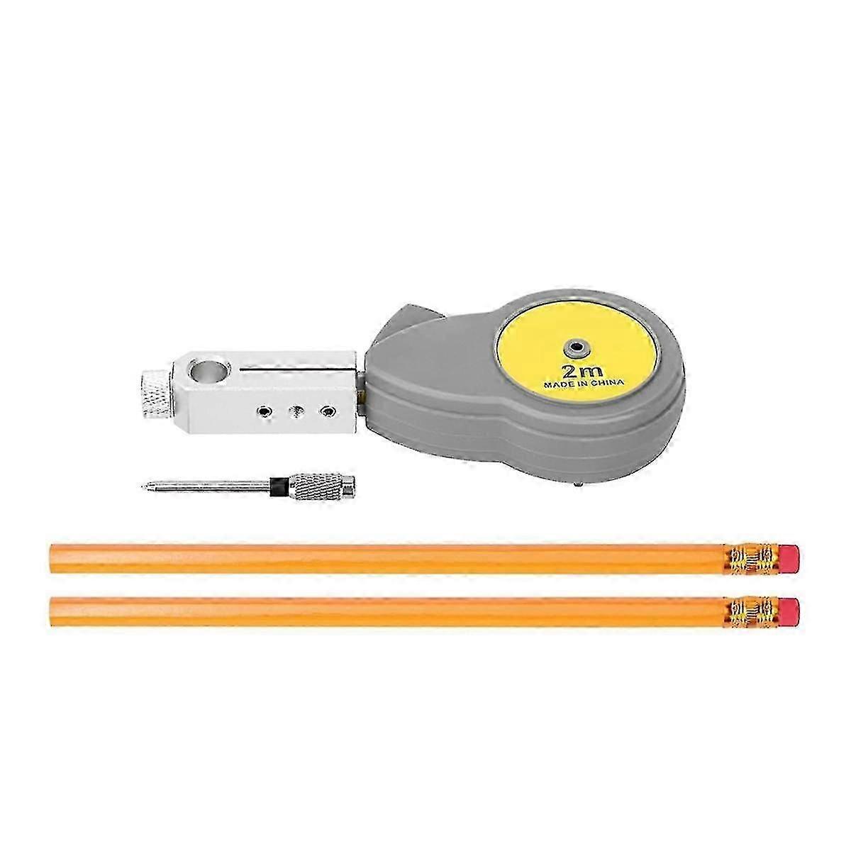 Beam Compass, Retractable Circle Drawing Tool With Tape Measure, Compass Geometry Tool For Drawing