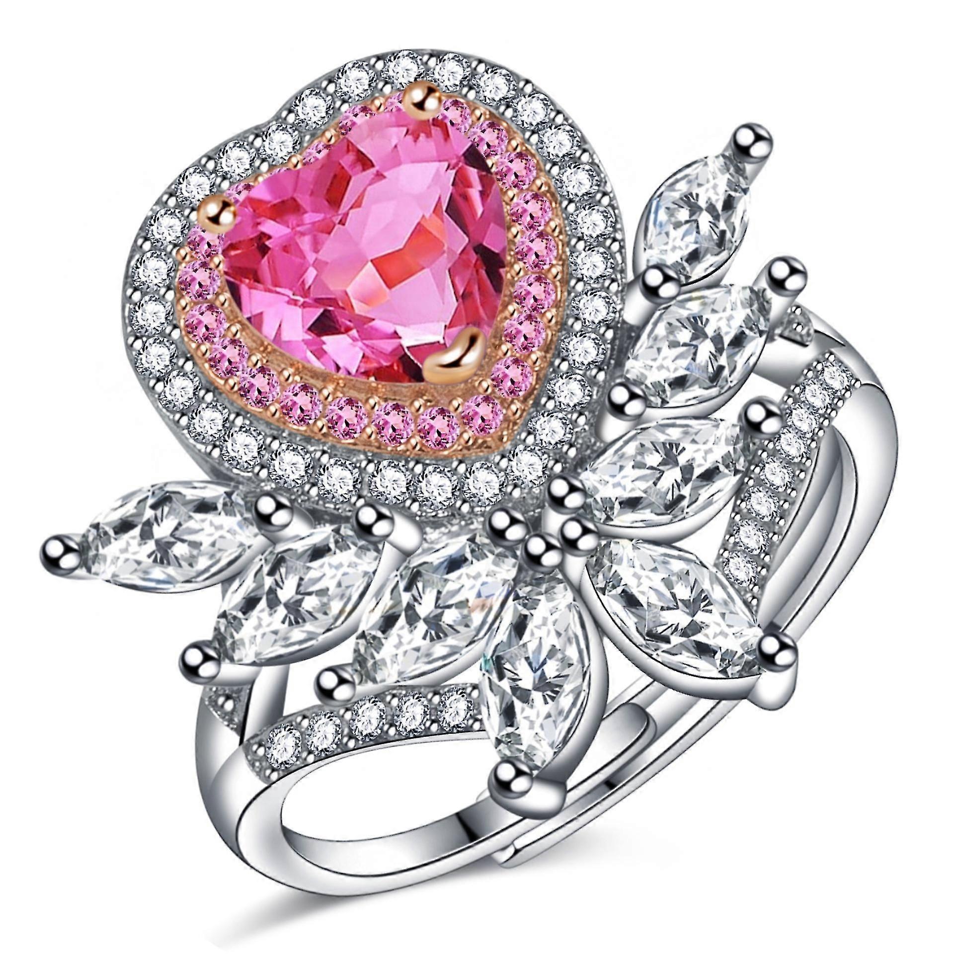 2 Carat Pink Diamond Ring