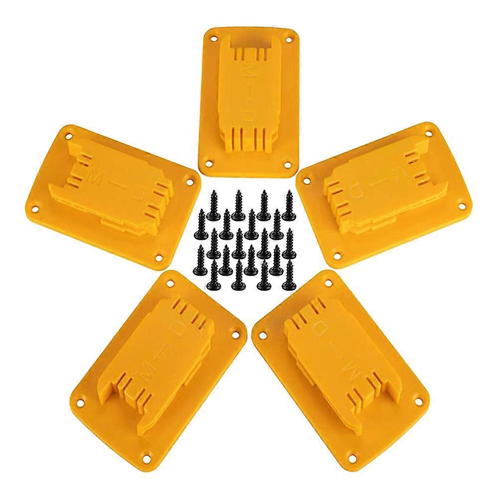 5 Packs Tool Holder Mount for Tool,Yellow