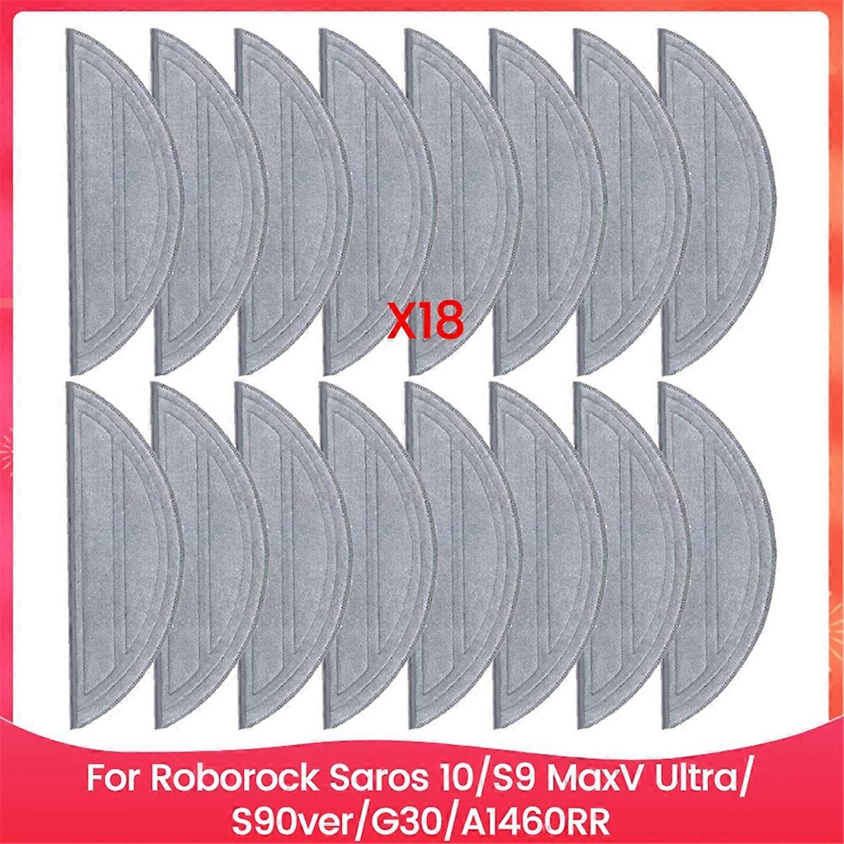 Mop Pad for Saros 10/S9 MaxV Ultra/S90ver/G30/A1460RR Spare Parts Reusable Washable Mopping Cloth A