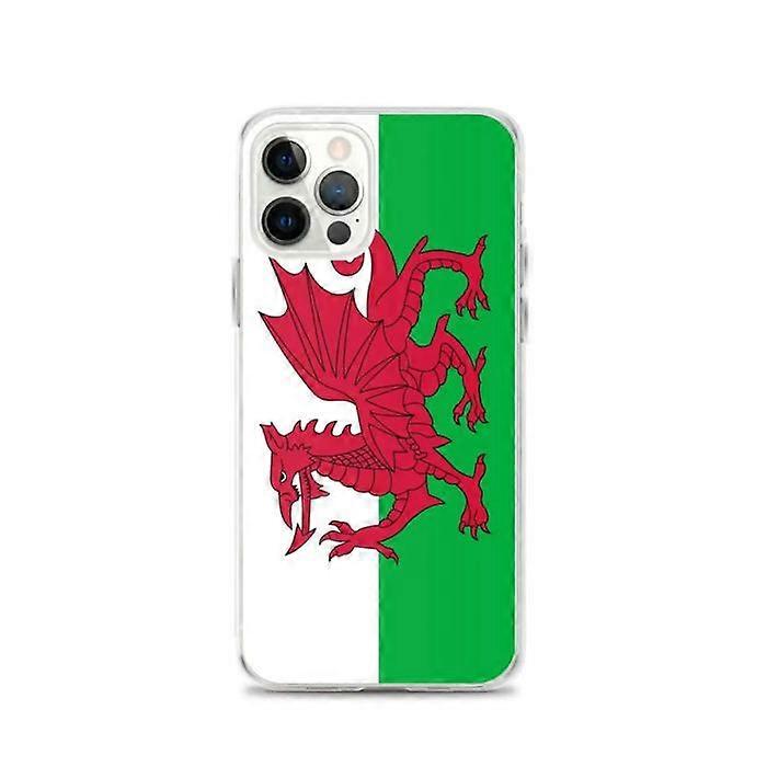 iPhone Case - PIXELFORMA - iPhone 12 - Red - Welsh Flag - Flexible