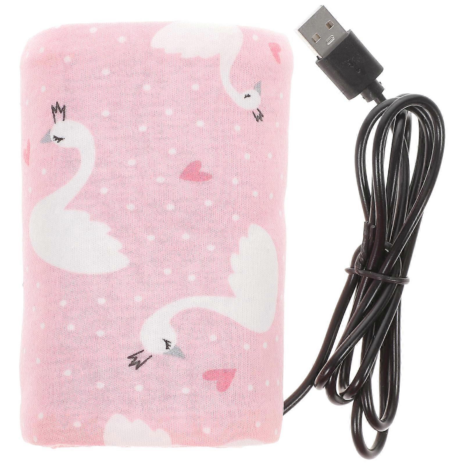 USB Portable Milk Bottle Warmer Insulated Bag for Travel – Convenient Bottle Heating for Newborns with USB Power Connection