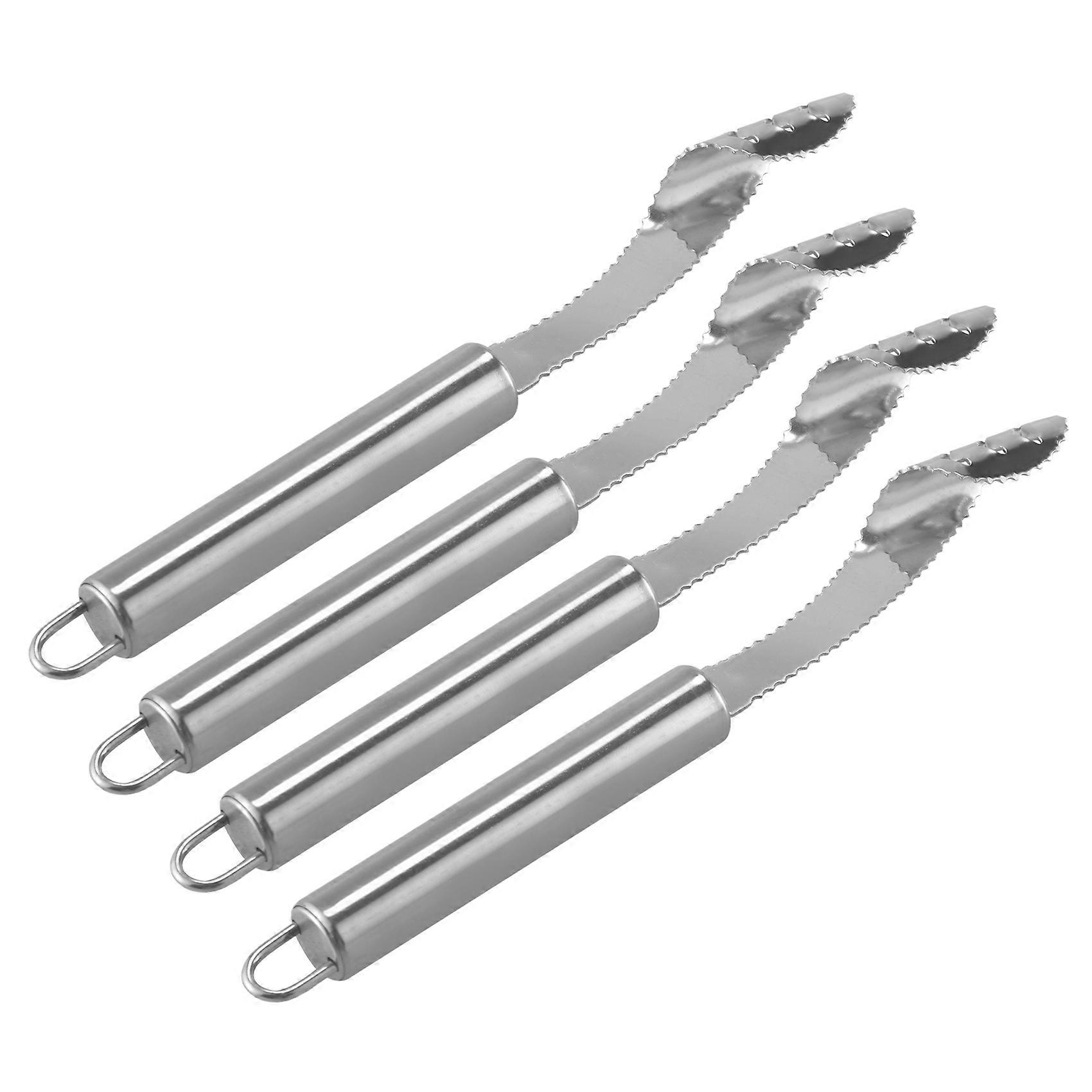 4PCS Jalapeno Pepper Corer, Core Deseeder for Chilis,Bell Peppers