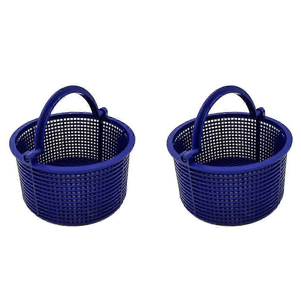 2X Strainer Basket Replacements Pool Skimmer Basket Swimming Pool Filter Basket for SPX1096
