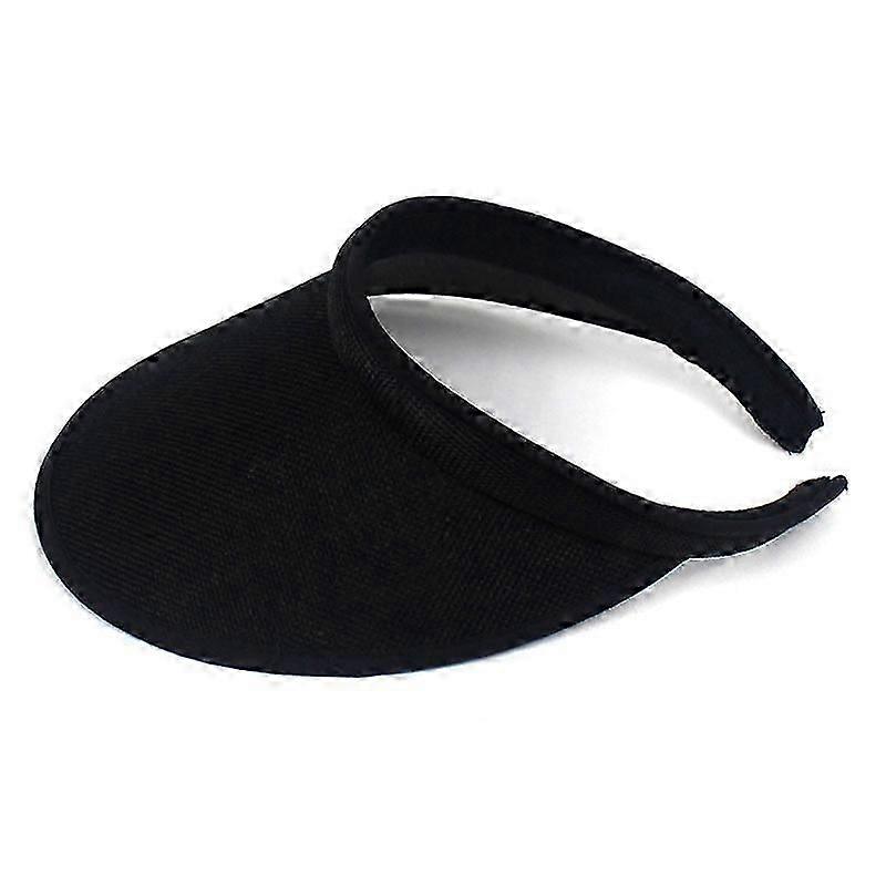 05 Colors Sun Visors For Women Men, Moisture Wicking Uv Protection Sport Cap, Long Adjustable Hat For Golf Cycling