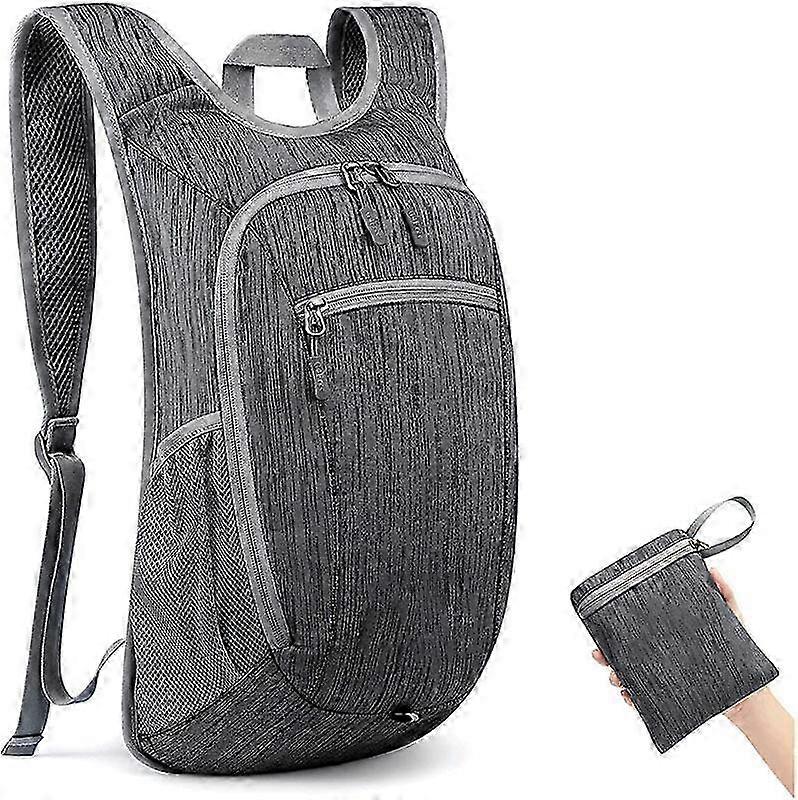 10L hopfällbar ryggsäck Lätt packbar dagsryggsäck för resor vandring utomhus